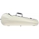SUP2002XLWN CUSTODIA HIGHTECH SUPREME ICE CONTOURED IN POLICARBONATO PER VIOLINO - WHITE - BLACK VERSION