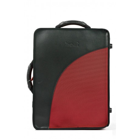 3028SDH CUSTODIA TREKKING PER 2 CLARINETTI (SIB LA) - SISTEMA TEDESCO - RED