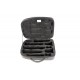 TREK3028SC CUSTODIA NEW TREKKING PER 2 CLARINETTI SIB E LA - BLACK CARBON