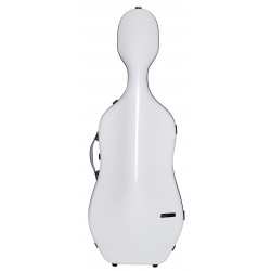 SUP1005XLWN CUSTODIA HIGHTECH SUPREME ICE IN POLICARBONATO PER VIOLONCELLO - WHITE - BLACK VERSION