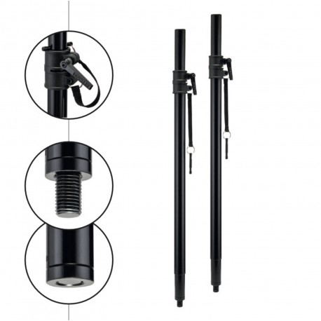 HCSS-350BB COPPIA PALI PER SUBWOOFER