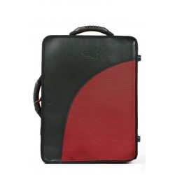 3028SDH CUSTODIA TREKKING PER 2 CLARINETTI (SIB LA) - SISTEMA TEDESCO - RED