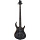 M7 Swamp Ash-4 Fretless (2nd Gen) TBK Trans Black