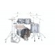 SE504XMPD Saturn Evolution Maple Fusion 4 Pezzi Iridium Silver