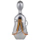DEF1005XLA CUSTODIA HIGHTECH LA DEFENSE OBLONG PER VIOLONCELLO - BRUSHED ALUMINUM