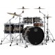 SR628XUZXG DRUM SET SATURN VI BLACK INK BURST
