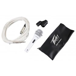 PV®i 2W White Microphone – 1/4” cable