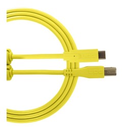 U96001YL - Ultimate Audio Cable USB 2.0 C-B Yellow Straight 1 ,5m