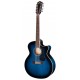 F-2512CE Deluxe Maple 12-string Dark Blue Burst