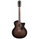 F-2512CE Deluxe Maple 12-string Trans Black Burst