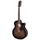 F-2512CE Deluxe Maple 12-string Trans Black Burst