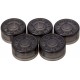 Black Footswitch Topper,5 pcs per bag
