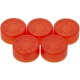 Orange Footswitch Topper,5 pcs per bag