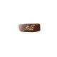 BROWN DLX PADDED LEATHER GUITAR STRAP