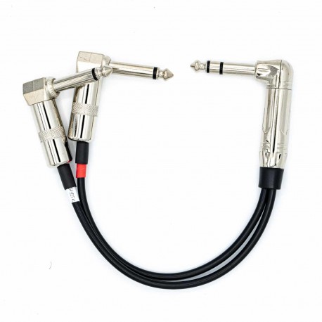 STEREO TRS CABLE TO DUAL MONO - 1.5'