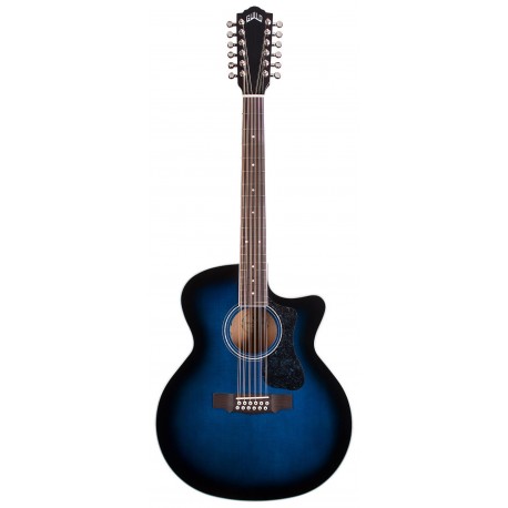 B-STOCK F-2512CE Deluxe Maple 12-string Dark Blue Burst