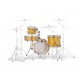 MA486SYD Mars Birch Be Bop 4 pezzi Sunflower Sparkle