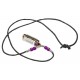 MINI HARP NECKLACE PURPLE