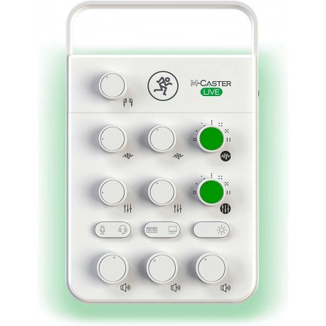 B-STOCK M-CASTER LIVE WHITE