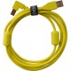 U95004YL - Ultimate Audio Cable USB 2.0 A-B Yellow Angled 1m