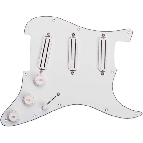 Pickgrd Assy Triple Rails Wht