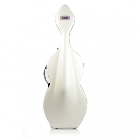 1003XLWW CUSTODIA SHAMROCK HIGHTECH PER VIOLONCELLO - RUOTE - WHITE