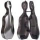 1004XLSC CUSTODIA HIGHTECH COMPACT PER VIOLONCELLO - SILVER CARBON