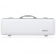ICE2018XLWS CUSTODIA HIGHTECH ICE SUPREME OBLONG PER VIOLINO - WHITE- SILVER VERSION