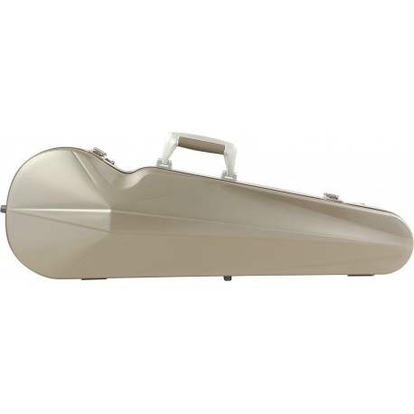 OP2002XLCS CUSTODIA HIGHTECH L'OPERA CONTOURED PER VIOLINO - POLICARBONATO - CHAMPAGNE - SILVER