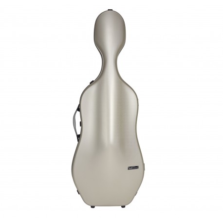 SUP1005XLCN CUSTODIA HIGHTECH SUPREME IN POLICARBONATO PER VIOLONCELLO - CHAMPAGNE - BLACK