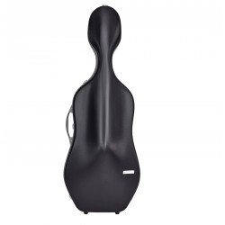 SUP1005XLNS CUSTODIA HIGHTECH SUPREME IN POLICARBONATO PER VIOLONCELLO - BLACK - SILVER VERSION