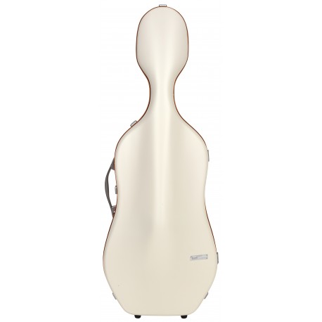 SUP1005XLWO CUSTODIA HIGHTECH SUPREME ICE IN POLICARBONATO PER VIOLONCELLO - WHITE - ORANGE VERSION
