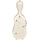 SUP1005XLWO CUSTODIA HIGHTECH SUPREME ICE IN POLICARBONATO PER VIOLONCELLO - WHITE - ORANGE VERSION