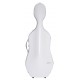 SUP1005XLWS CUSTODIA HIGHTECH SUPREME ICE IN POLICARBONATO PER VIOLONCELLO - WHITE - SILVER VERSION