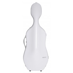 SUP1005XLWS CUSTODIA HIGHTECH SUPREME ICE IN POLICARBONATO PER VIOLONCELLO - WHITE - SILVER VERSION