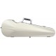 SUP2002XLWS CUSTODIA HIGHTECH SUPREME ICE CONTOURED IN POLICARBONATO PER VIOLINO - WHITE - SILVER VERSION