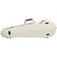 SUP2002XLWS CUSTODIA HIGHTECH SUPREME ICE CONTOURED IN POLICARBONATO PER VIOLINO - WHITE - SILVER VERSION