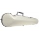 SUP2002XLWS CUSTODIA HIGHTECH SUPREME ICE CONTOURED IN POLICARBONATO PER VIOLINO - WHITE - SILVER VERSION