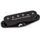 Scooped Strat Bridge Black