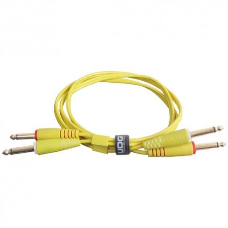 U97004YL - Ultimate Audio Cable Set Jack - Jack Straight Yellow