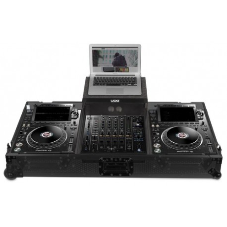 U91086BL - Ultimate Fligt Case Set Pioneer CDJ-3000/A9 Black Plus (L&W)
