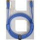 U98001LB - Ultimate Audio Cable USB 3.0 C-A Blue Straight 1,5m
