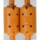 U98001OR - Ultimate Audio Cable USB 3.0 C-A Orange Straight 1,5m