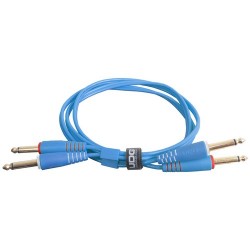 U97002LB - Ultimate Audio Cable Set Jack - Jack Straight Light Blue