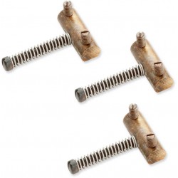 Antq '50s Brdg Saddles For Tele