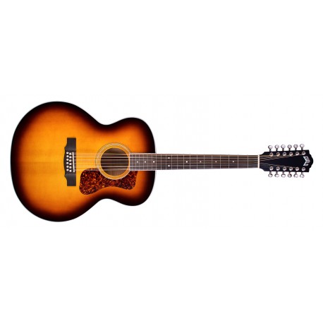 F-2512E Deluxe Maple ATB 12-string Antique Burst