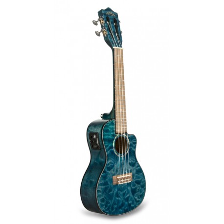 QM-BLCEC - Ukulele Concerto Quilted Maple