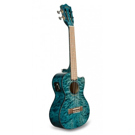 QM-BLCET - Ukulele Tenore Quilted Maple