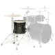 Timpano 16x14 Saturn V Black Maple Burl