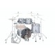 SE504XBPD Saturn Evolution Birch Fusion 4 Pezzi Iridium Silver